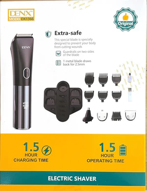 Denx - Electric Shaver & Grooming Kit - Image 3